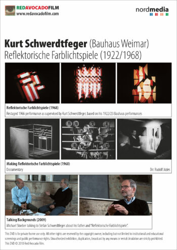 AV03 – Kurt Schwerdtfeger (Bauhaus Weimar): Reflektorische Farblichtspiele - Image 2
