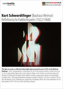 AV03 – Kurt Schwerdtfeger (Bauhaus Weimar): Reflektorische Farblichtspiele